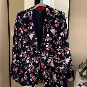 Floral blazer